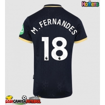 Camisa de Futebol West Ham United Mateus Fernandes #18 Equipamento Alternativo 2025-26 Manga Curta